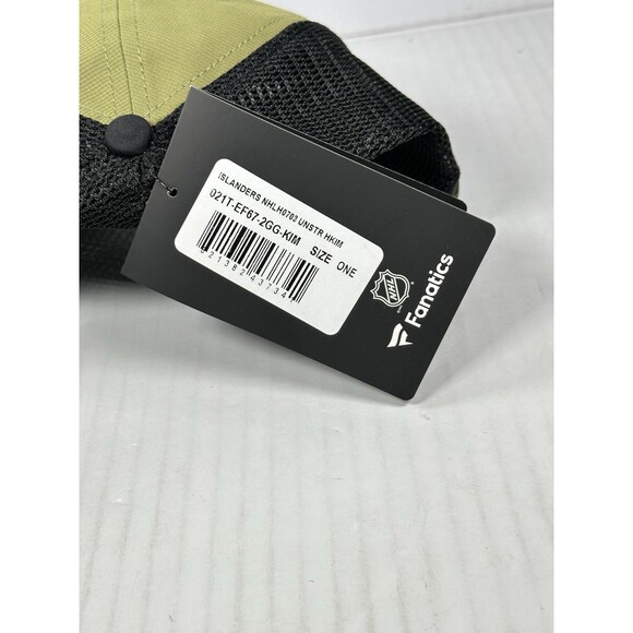 Fanatics New York Islanders Military Appreciation Snapback Hat Cap Green Black - Picture 6 of 6